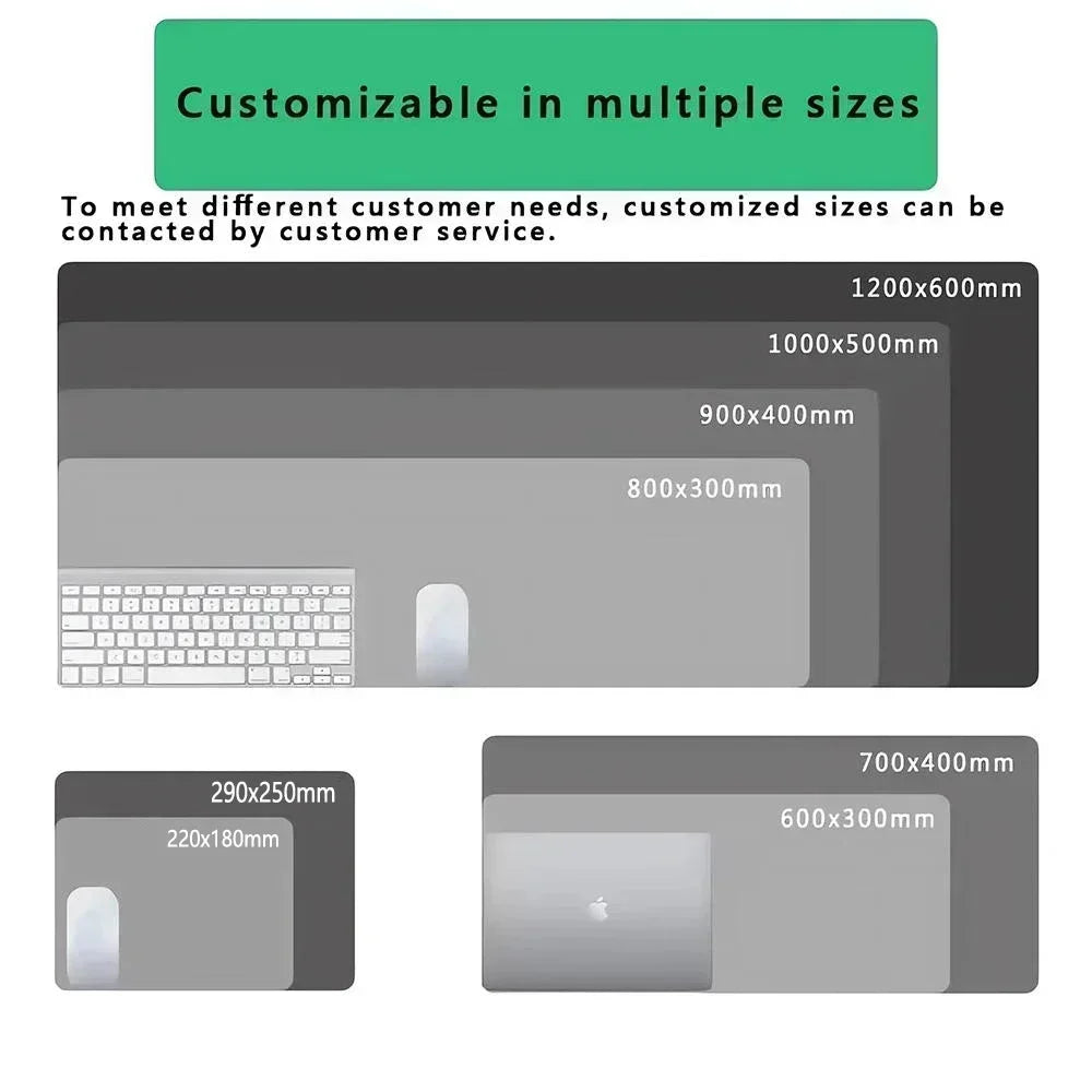 Desk Mat Black And White Strata Liquid Mousepad
