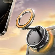Upgraded Aluminum Alloy Vacuum Magnetic Car Phone Holder with 360° Rotation