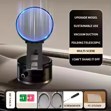 Upgraded Aluminum Alloy Vacuum Magnetic Car Phone Holder with 360° Rotation
