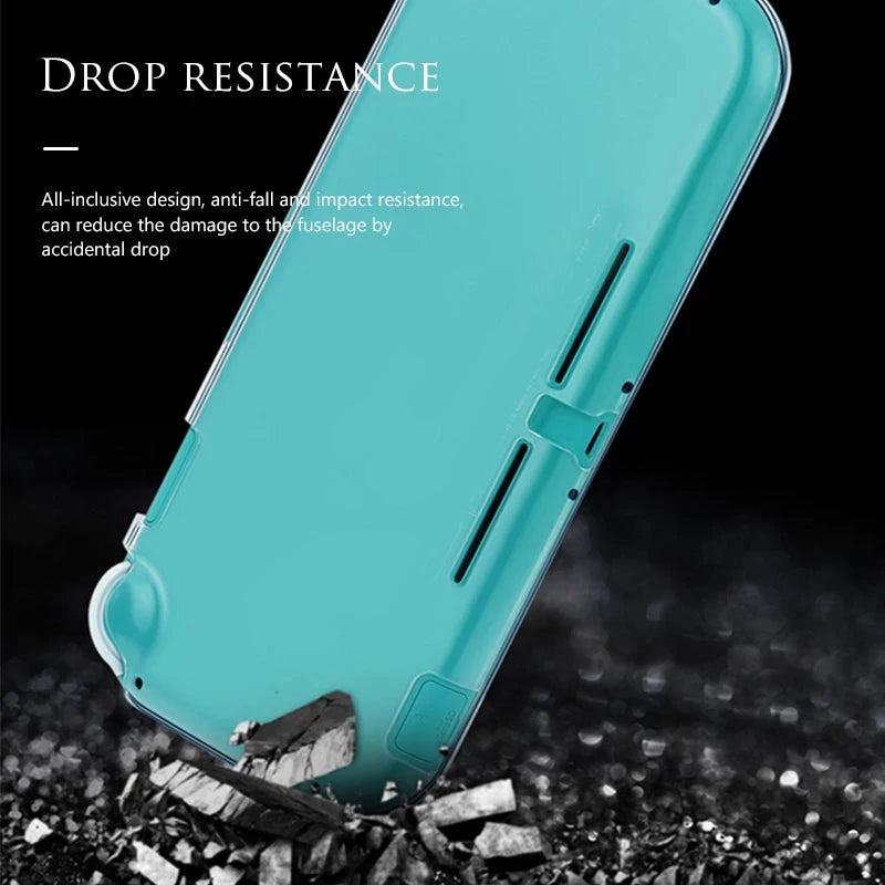 Anti-Slip Protective Cover Compatible with switch Lite Game Console Full Cover Crystal