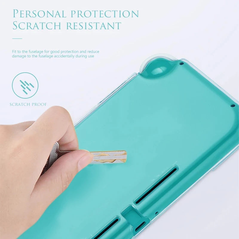 Anti-Slip Protective Cover Compatible with switch Lite Game Console Full Cover Crystal