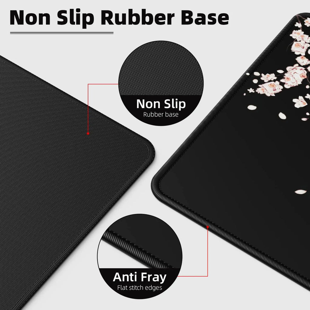 Large Mouse Pads For Desk, Gaming Mouse Pad, Mouse Pad with Stitched Edges and Non-Slip