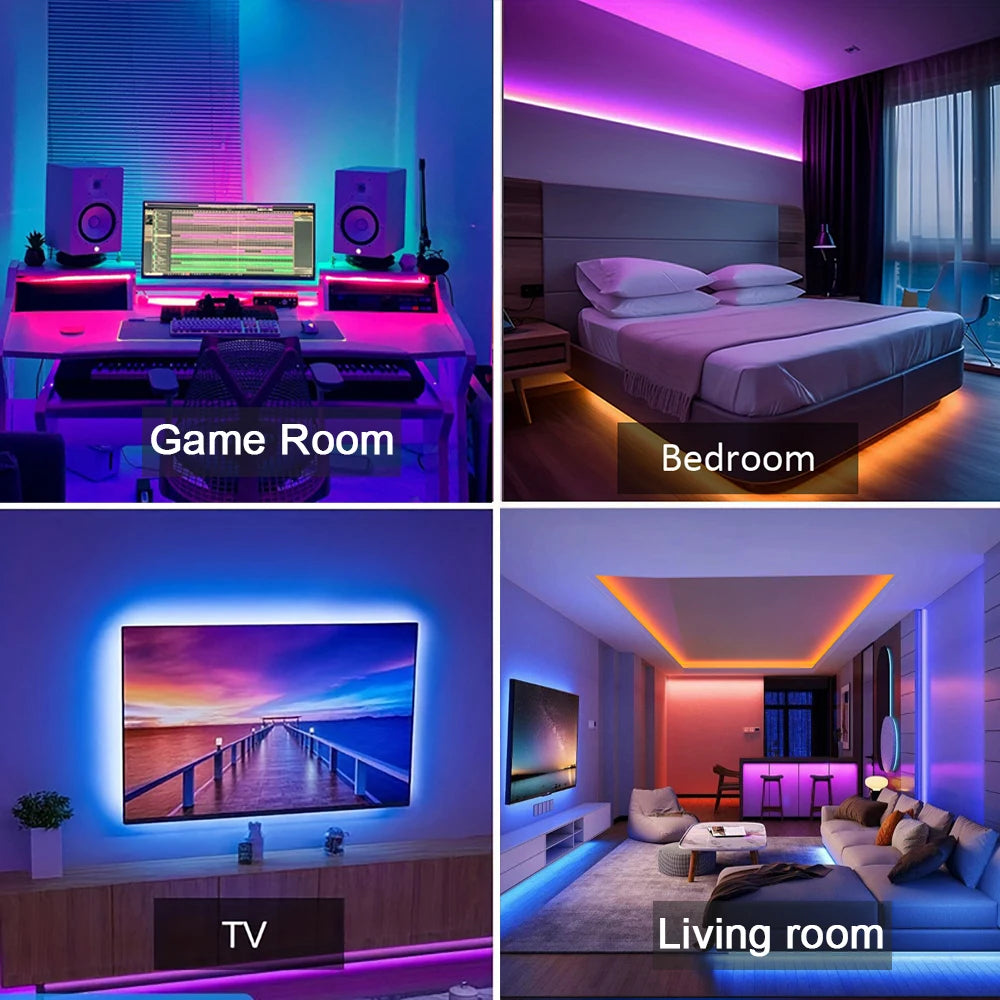 RGB Led Strip Lights 5m 10m 20m 30m Led Room