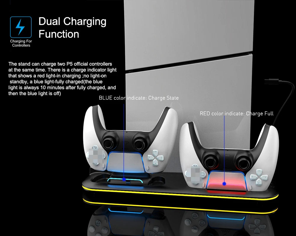 Cooling Station with Controller Charging