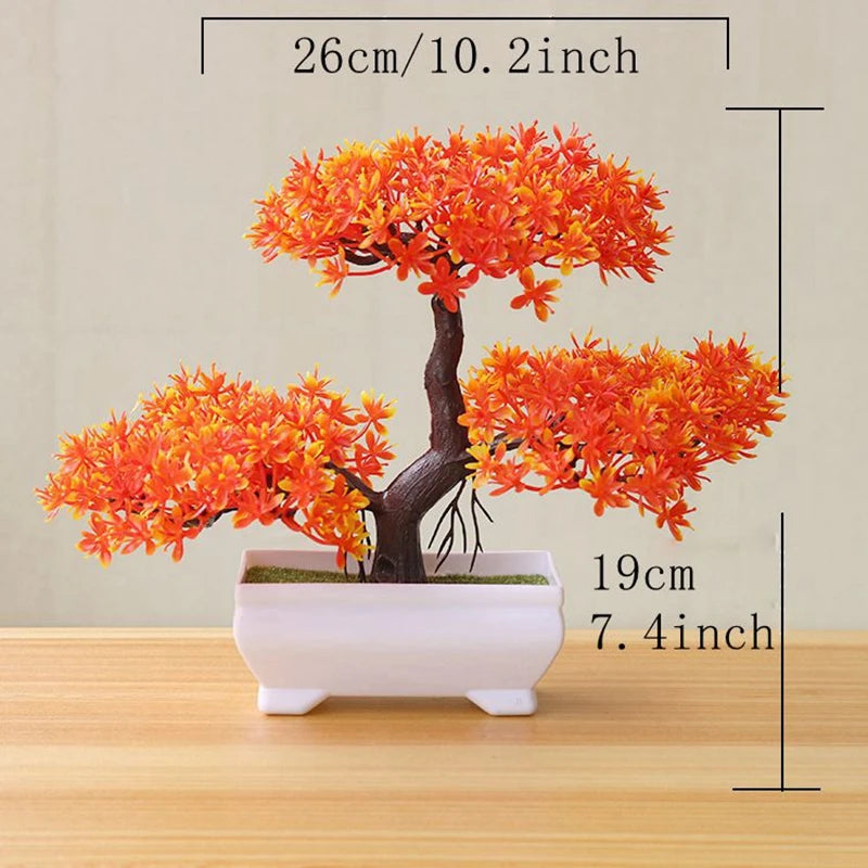 Artificial Tree Bonsai Simulation Plants Pot Plants
