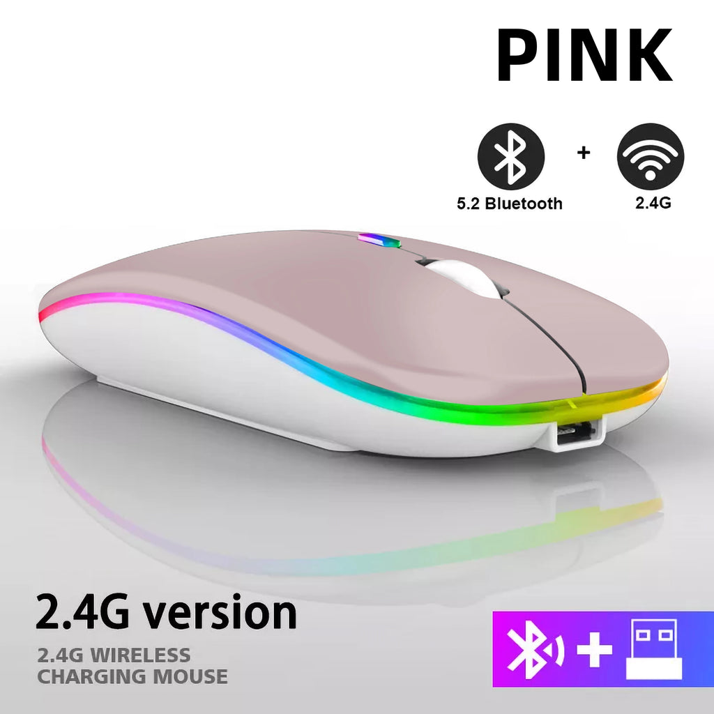 Rechargeable Bluetooth Wireless Mouse with 1600 DPI