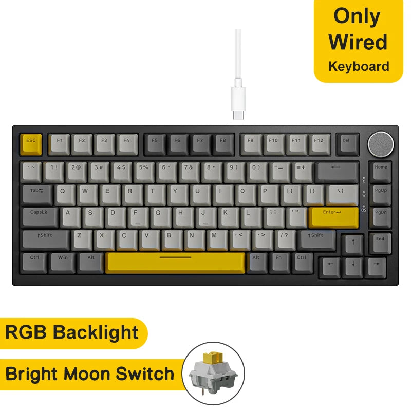 Pro Gaming Mechanical Keyboard Bluetooth
