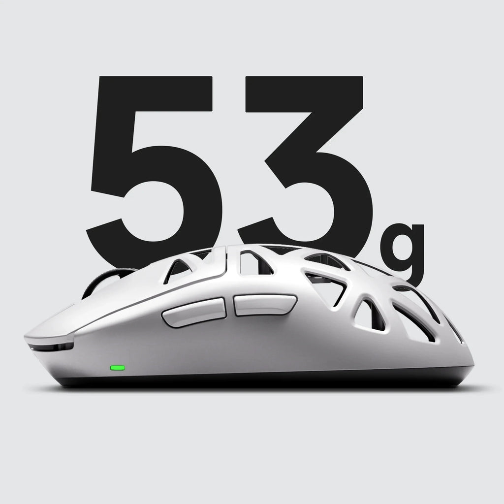 A7X Ultra Magnesium Alloy Wireless Gaming Mouse Sensor Omron Optical 8000Hz Ultra-High Polling Rate Macros