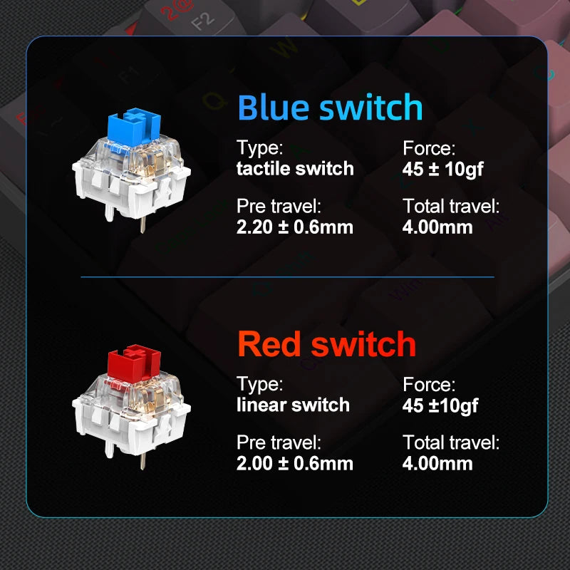 Mechanical keyboard  Wired Gradient 60%