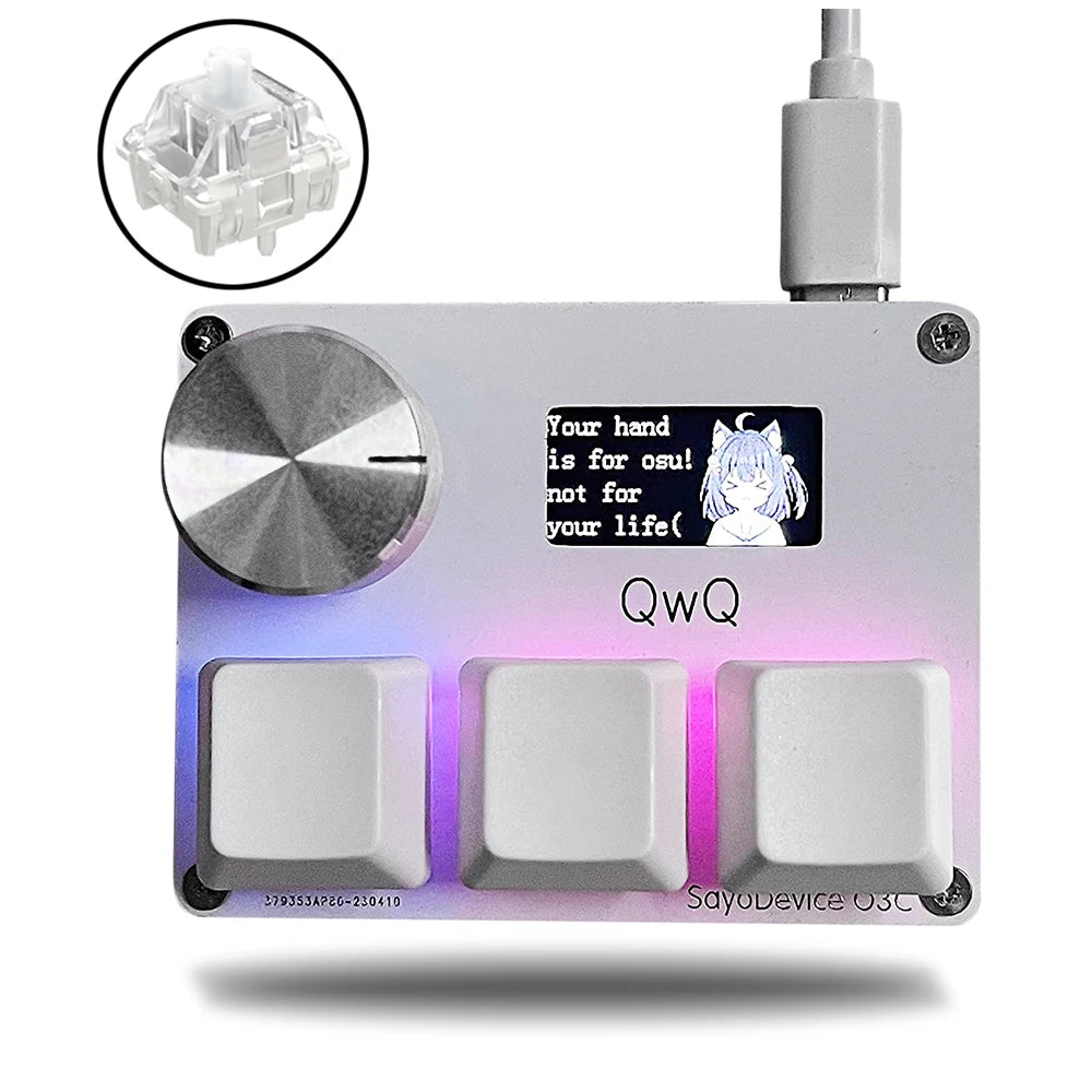 Gateron KS-20 White Switches