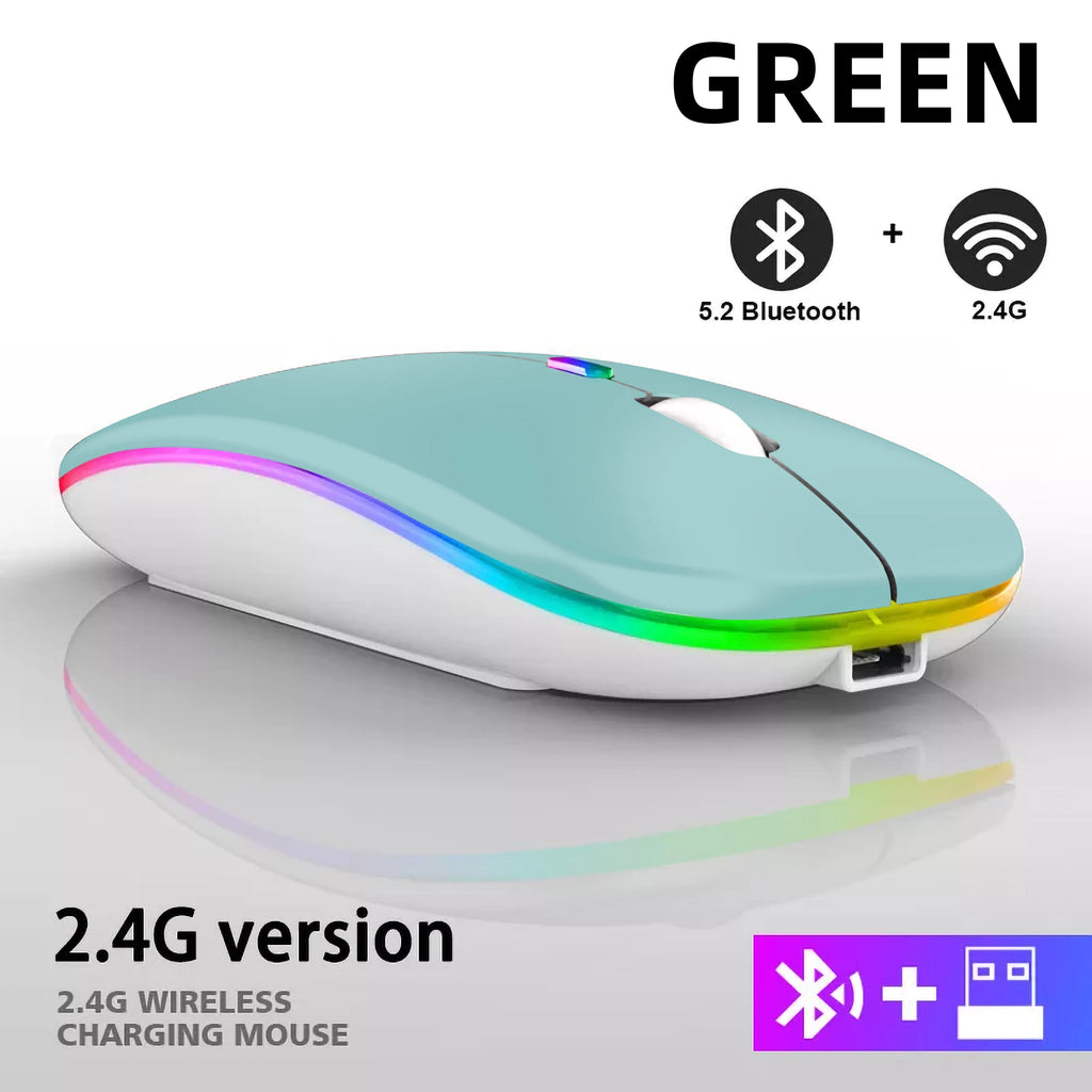 Rechargeable Bluetooth Wireless Mouse with 1600 DPI