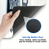 Large White Sports Car Design Gaming Mouse , Pad Anti-Slip