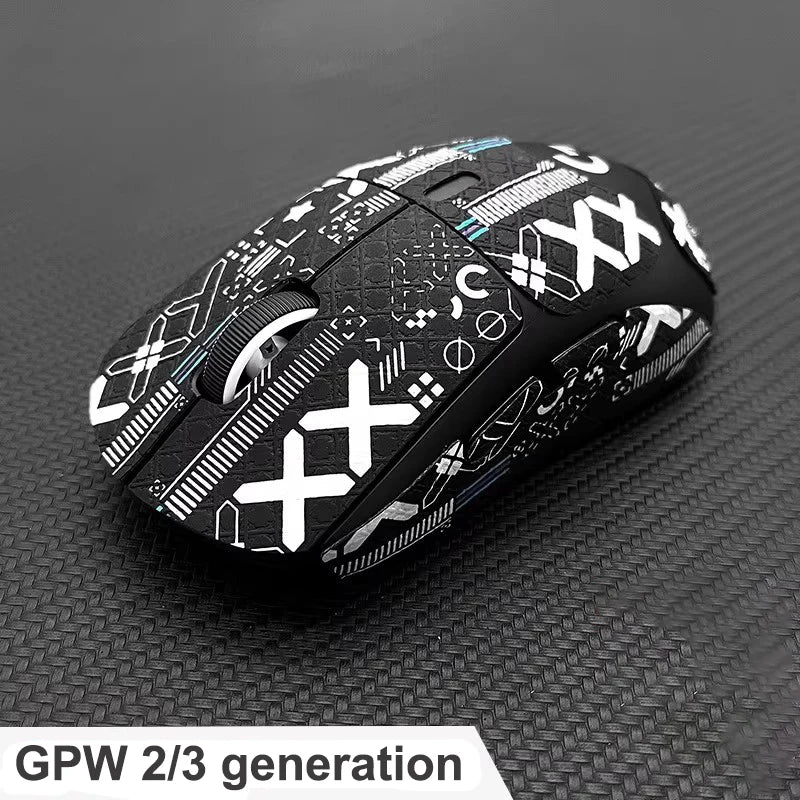 Mouse Grip Tape Skate Handmade Sticker Non Slip