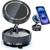 Upgraded Aluminum Alloy Vacuum Magnetic Car Phone Holder with 360° Rotation