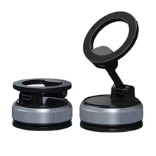 Upgraded Aluminum Alloy Vacuum Magnetic Car Phone Holder with 360° Rotation