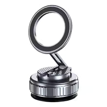 Upgraded Aluminum Alloy Vacuum Magnetic Car Phone Holder with 360° Rotation